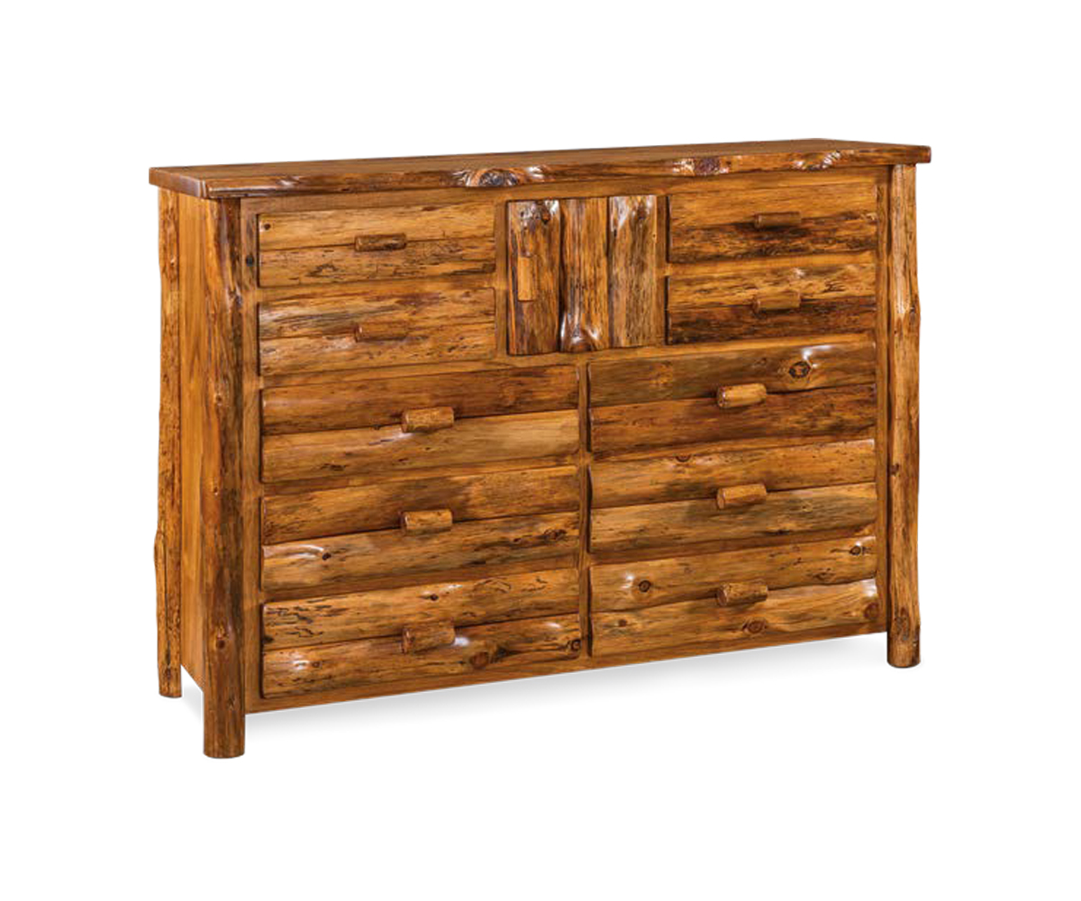 10 Drawer 1 Door Dresser Hardwood Creations