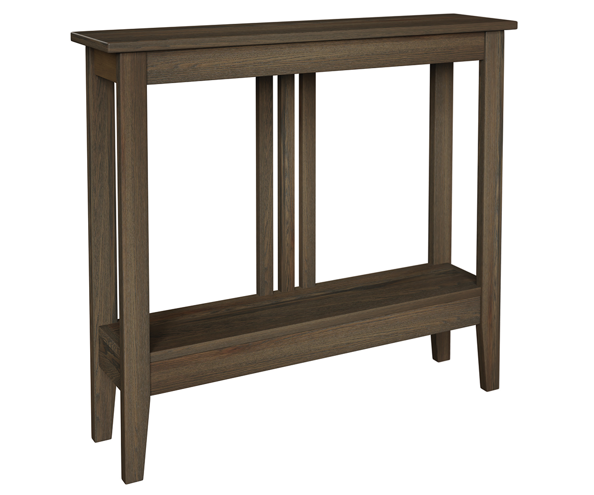 Slim Accent Table Hardwood Creations