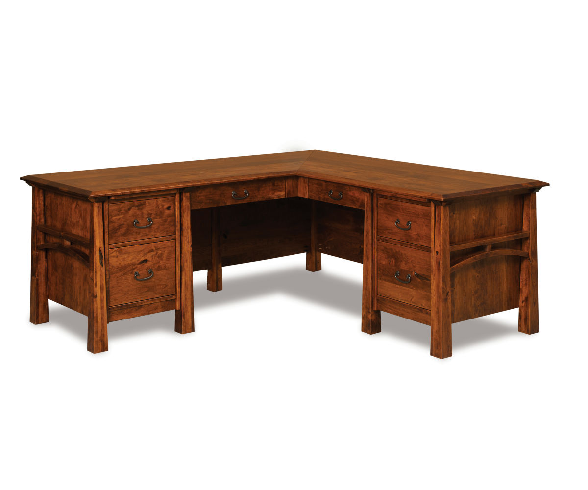 Artesa 72" L Desk Hardwood Creations