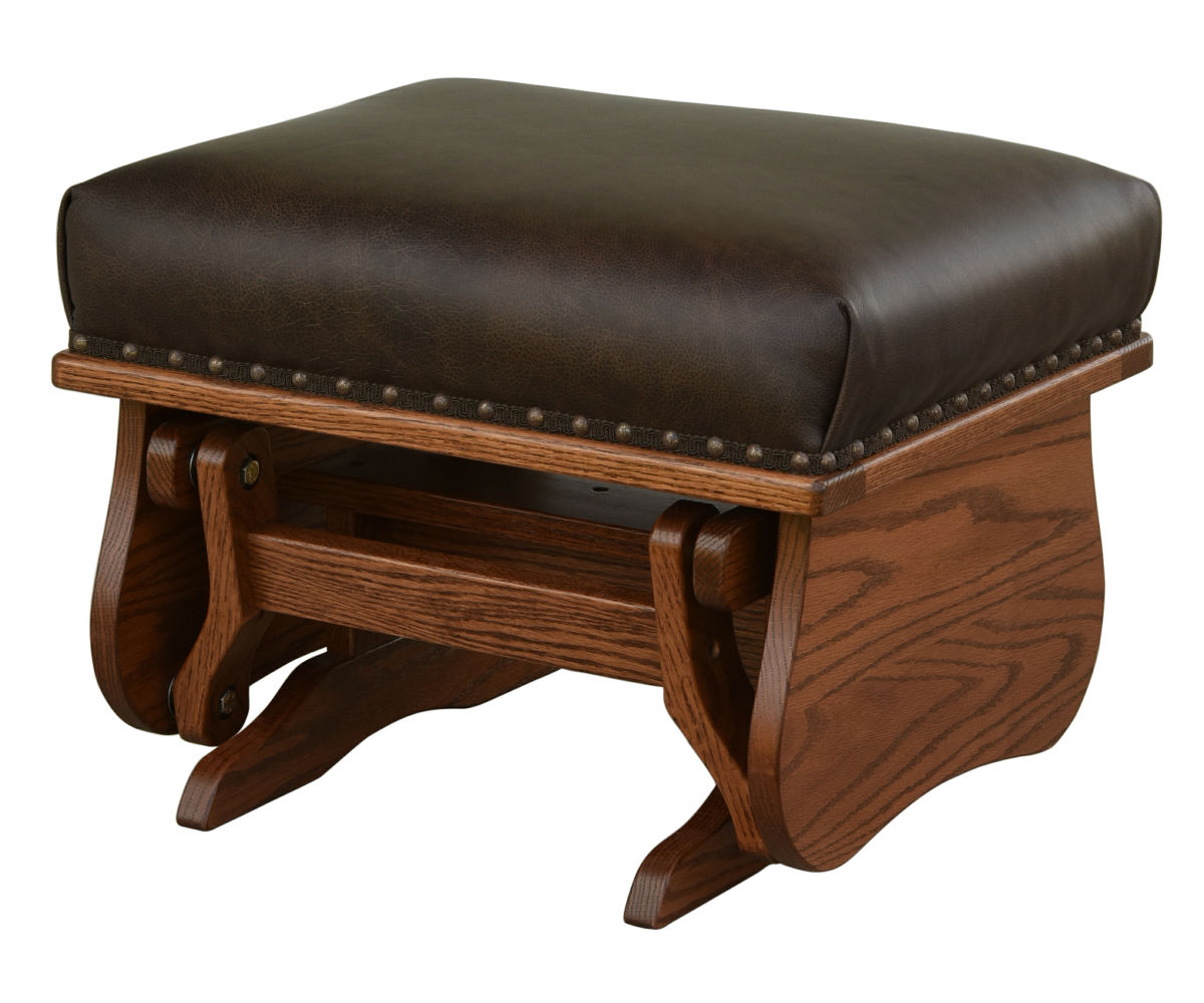Gliding Ottoman Hardwood Creations