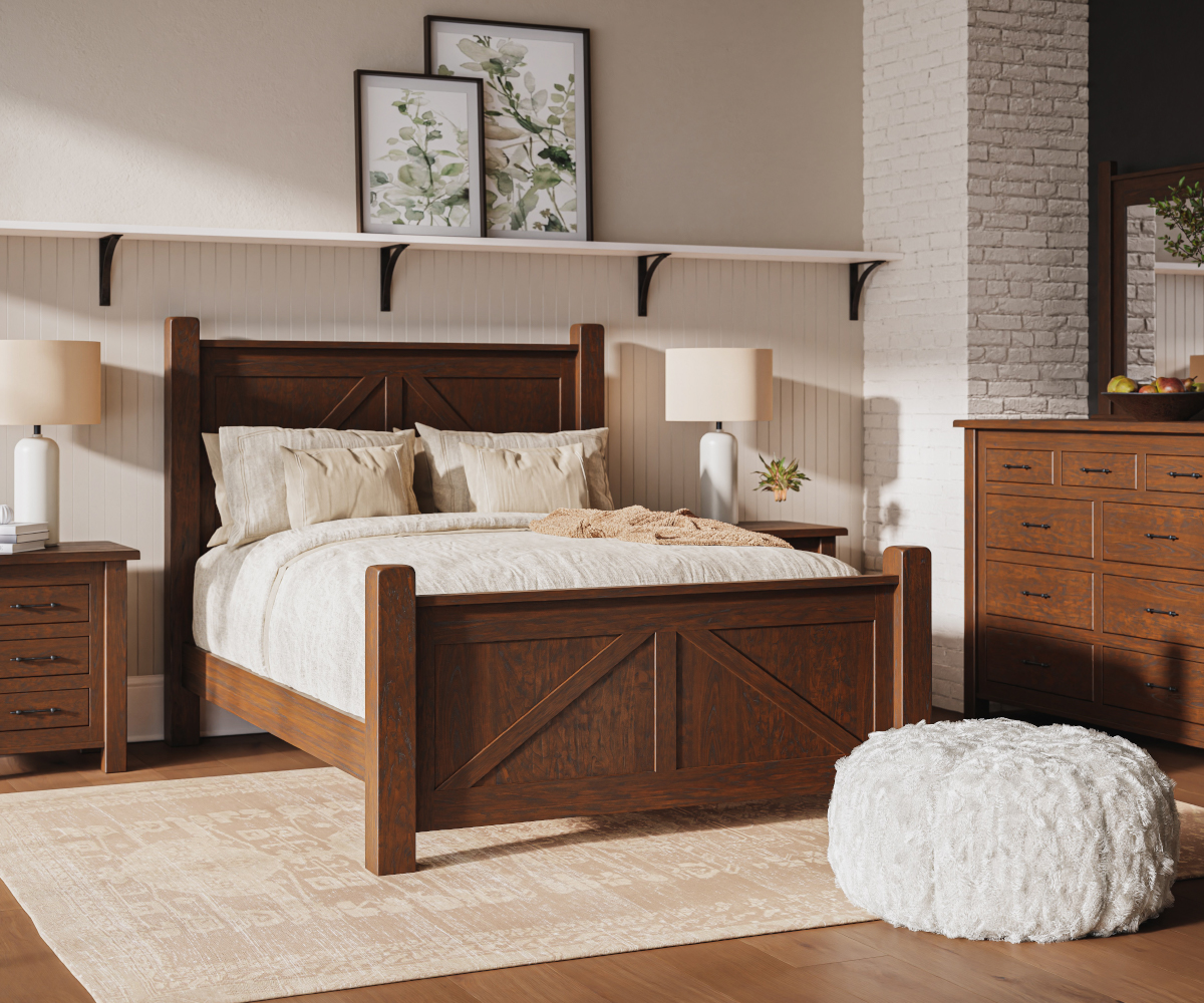 Early American Bedroom Collection Hardwood Creations