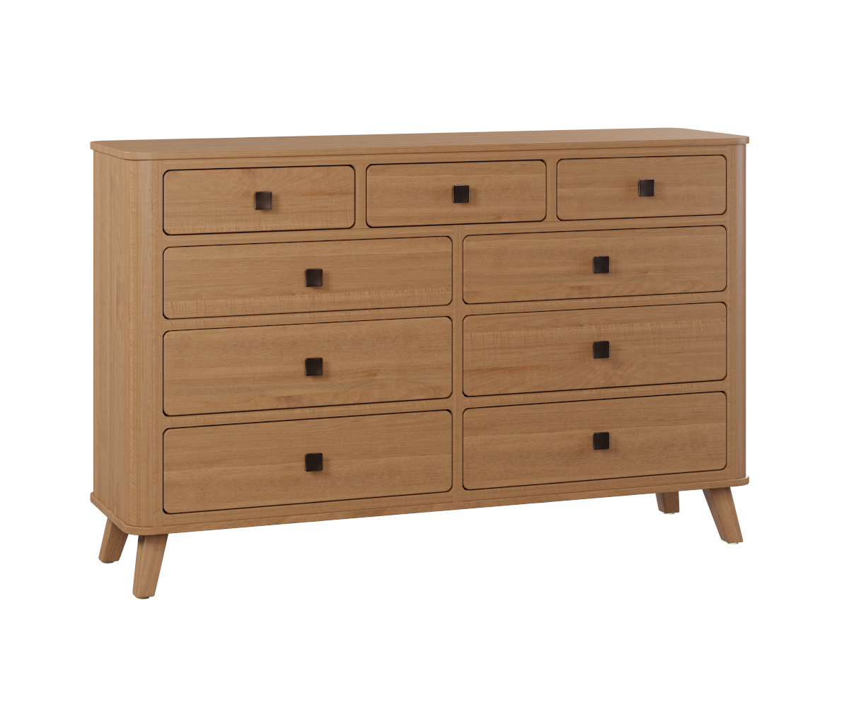 Taylor 9 Drawer Dresser Hardwood Creations