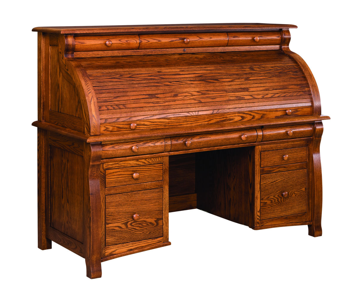 Castlebury Rolltop Desk - Image 2