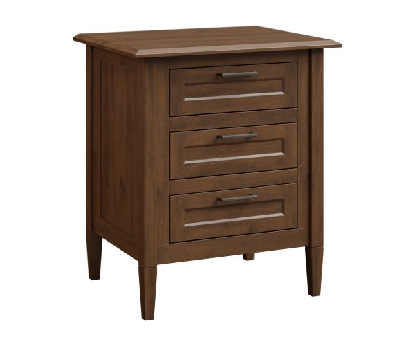 Willow 3 Drawer Nightstand