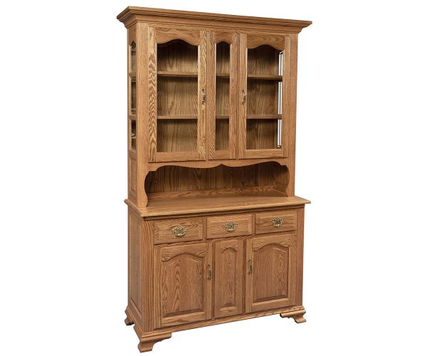 48" 2½ Door Buckeye Deluxe Hutch