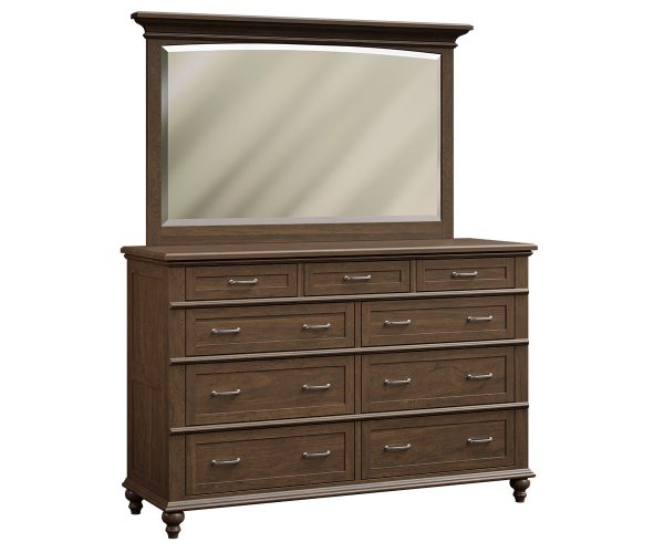 Plymouth Bun Feet Dresser
