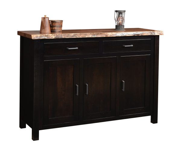 Adele Buffet with Live Edge Top