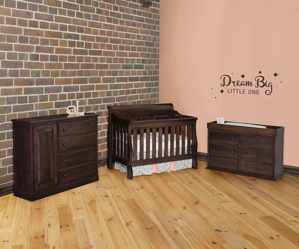 Traditional Panel Crib - Image 5