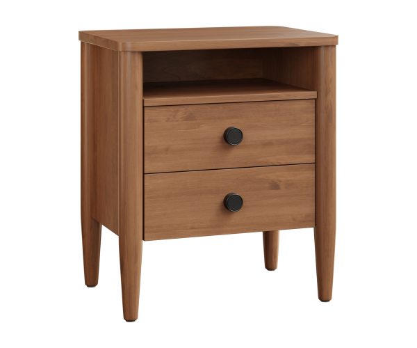 Bryce Two Drawer Nightstand