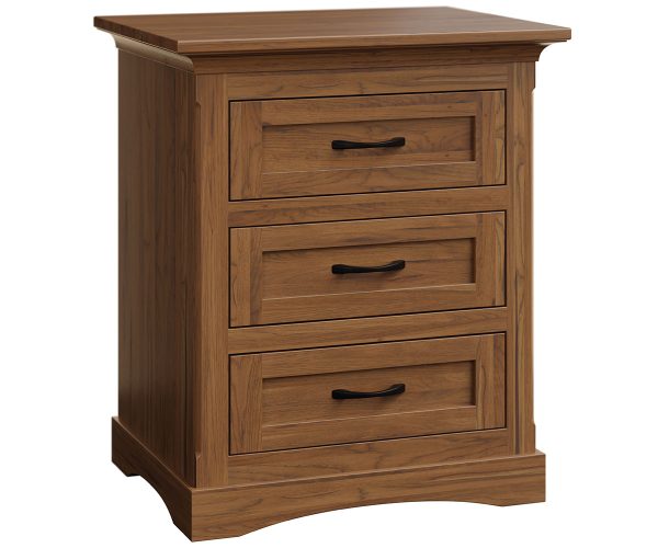 Buckeye 3 Drawer Nightstand