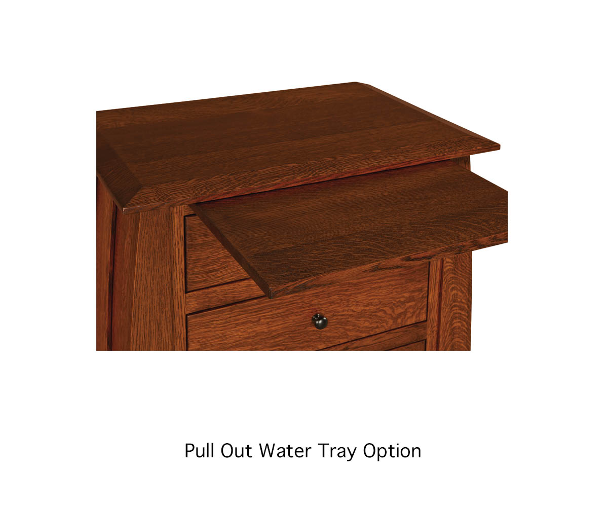 Vandella 1 Drawer 1 Door Nightstand - Image 4