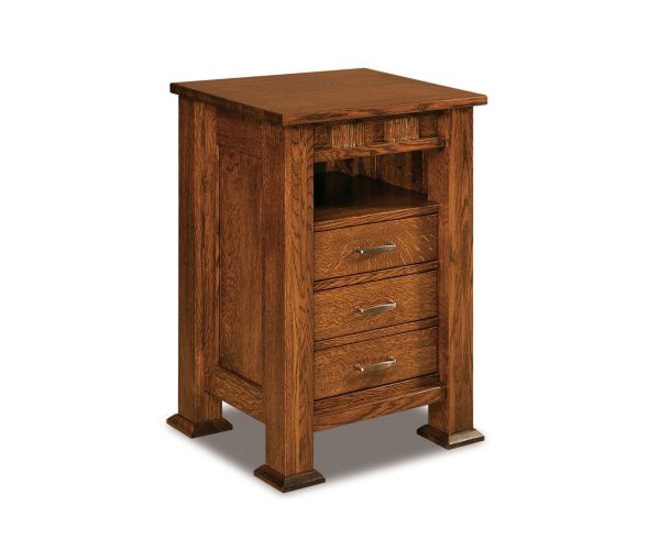 Sequoyah 3 Drawer Nightstand