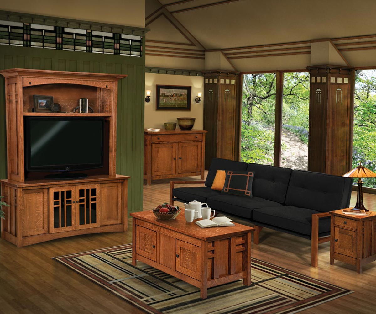 Kascade Enclosed Sofa Table - Image 2