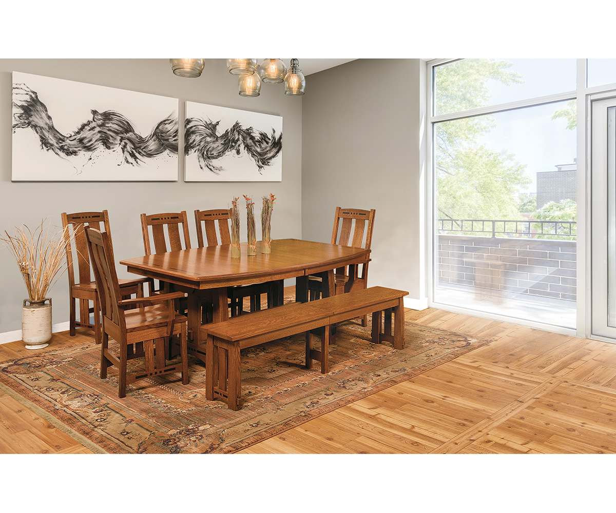 Colebrook Trestle Table - Image 4