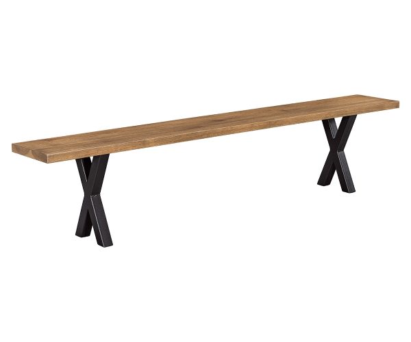 Livingston Bench with Xavier Base