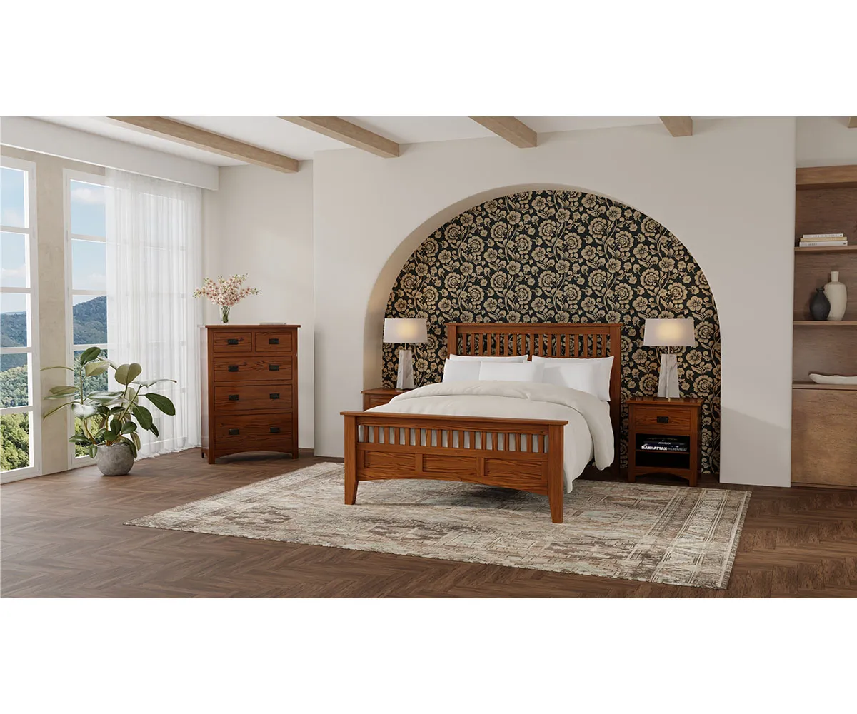 Siesta Mission Bed with Side Storage - Image 2