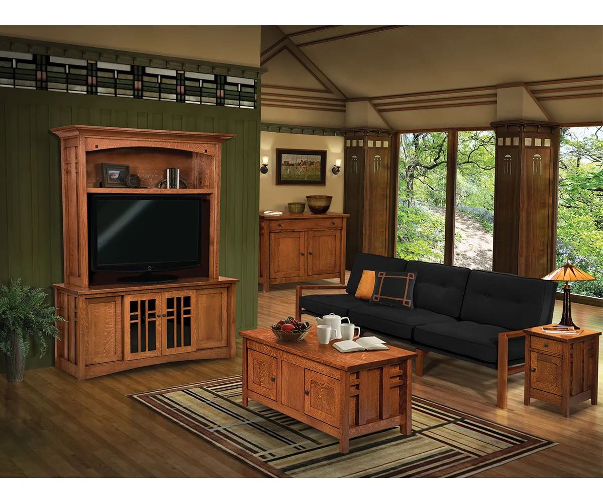 Kascade Enclosed Sofa Table - Image 2