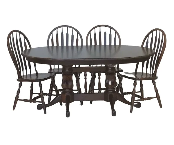 Tulip Double Pedestal Table