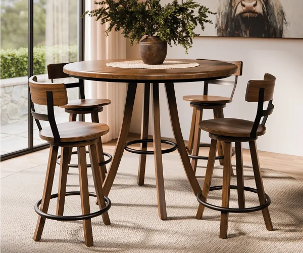 Cottrell Swivel Barstool Collection