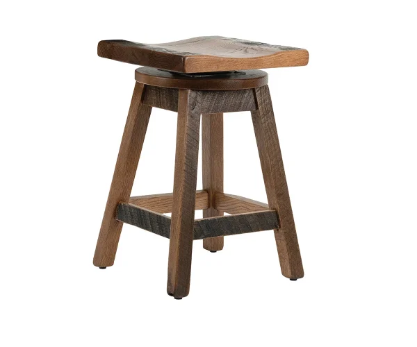 Reclaimed Remi Swivel Barstool