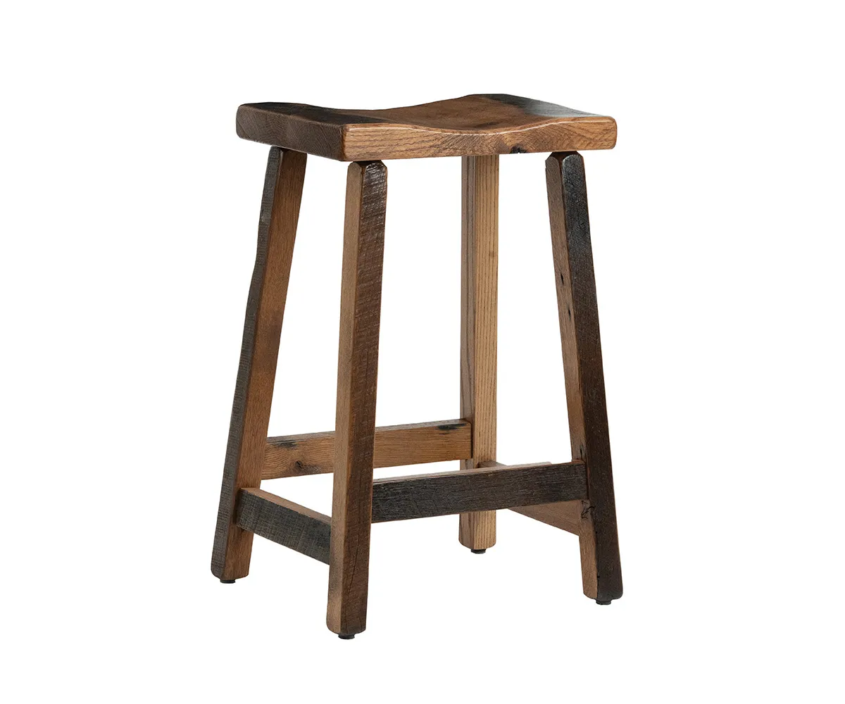 Reclaimed Remi Swivel Barstool - Image 2