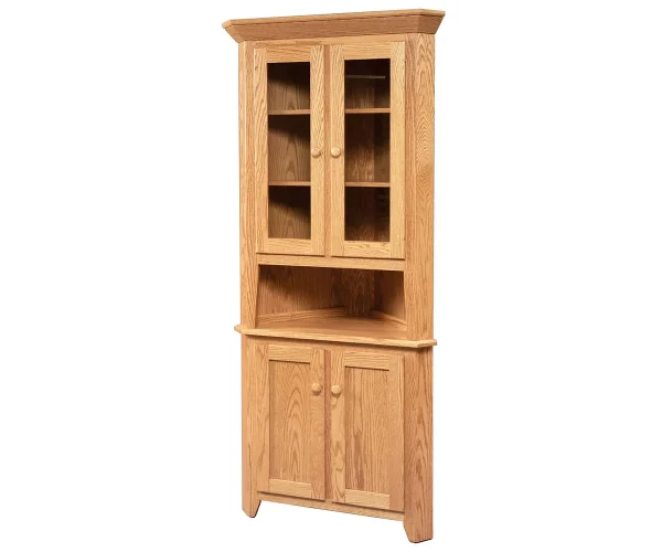 26" Shaker Corner Hutch